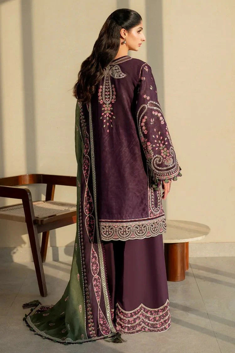 Picture of Jazmin - Shahkaar Luxury Eid Lawn - SL-25-D6 - Unstitched - Available at Raja Sahib