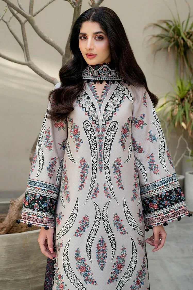Picture of Jazmin - Shahkaar Luxury Eid Lawn - SL-25-D7 - Unstitched - Available at Raja Sahib