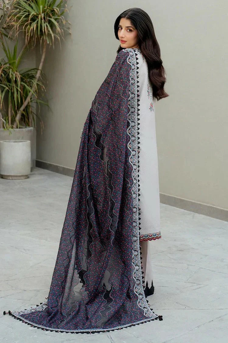 Picture of Jazmin - Shahkaar Luxury Eid Lawn - SL-25-D7 - Unstitched - Available at Raja Sahib