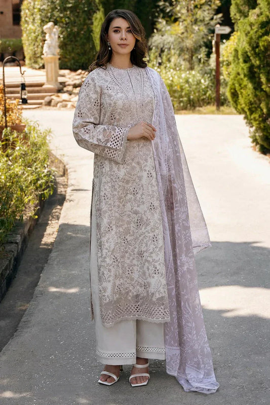 Picture of Afrozeh - Damask The Holiday Edit - D-03 Lunetta A - Unstitched - Available at Raja Sahib