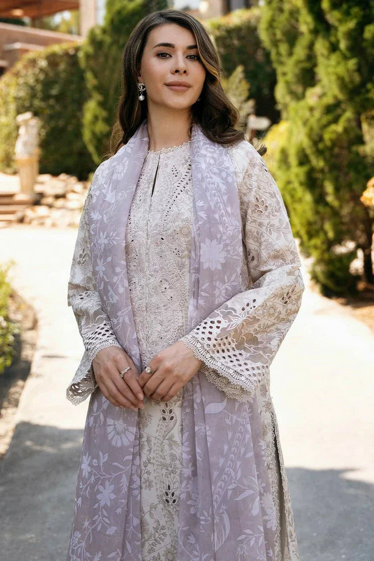 Picture of Afrozeh - Damask The Holiday Edit - D-03 Lunetta A - Unstitched - Available at Raja Sahib