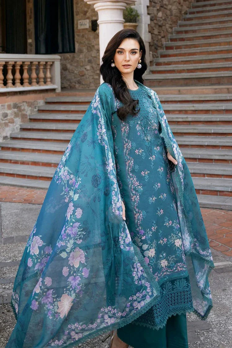 Picture of Afrozeh - Damask The Holiday Edit - D-04 Eden A - Unstitched - Available at Raja Sahib