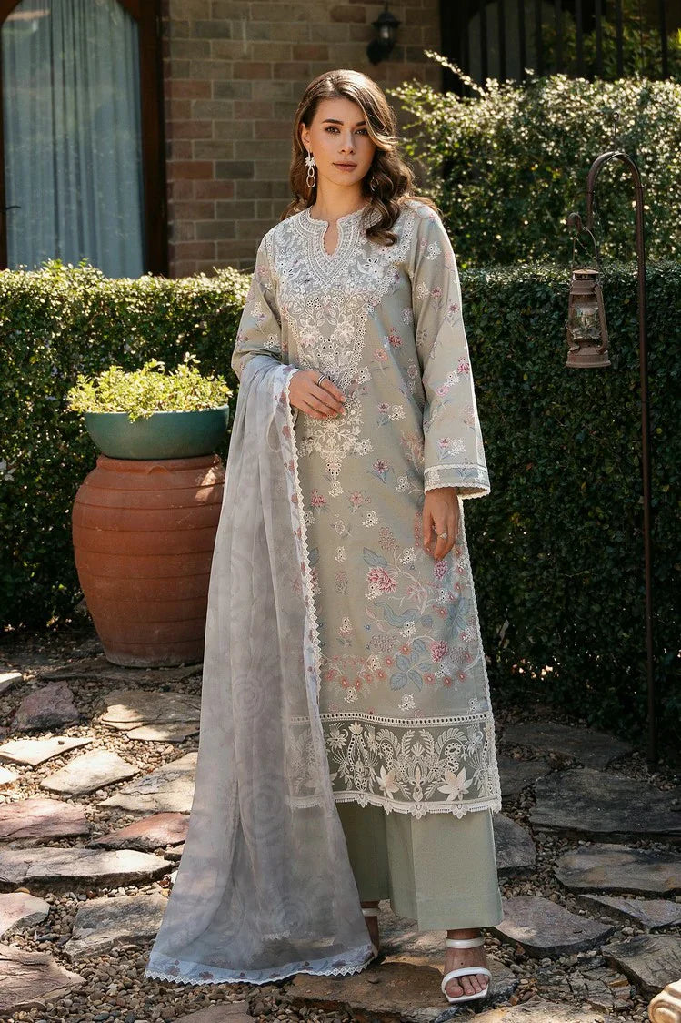 Picture of Afrozeh - Damask The Holiday Edit - D-09 Maelis A - Unstitched - Available at Raja Sahib
