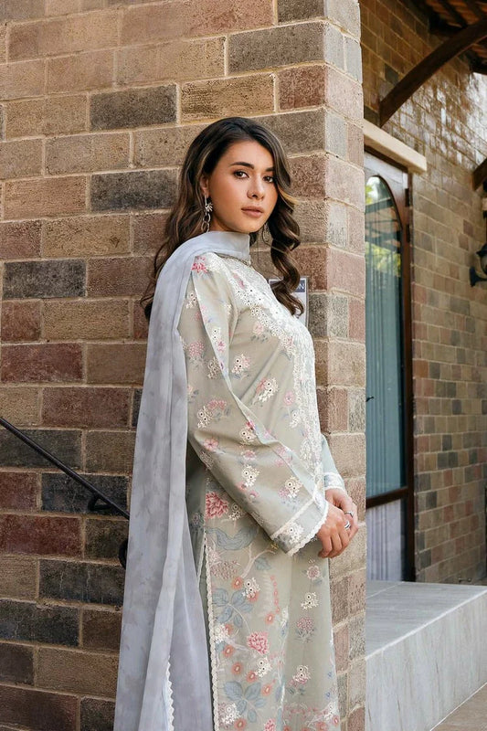 Picture of Afrozeh - Damask The Holiday Edit - D-09 Maelis A - Unstitched - Available at Raja Sahib
