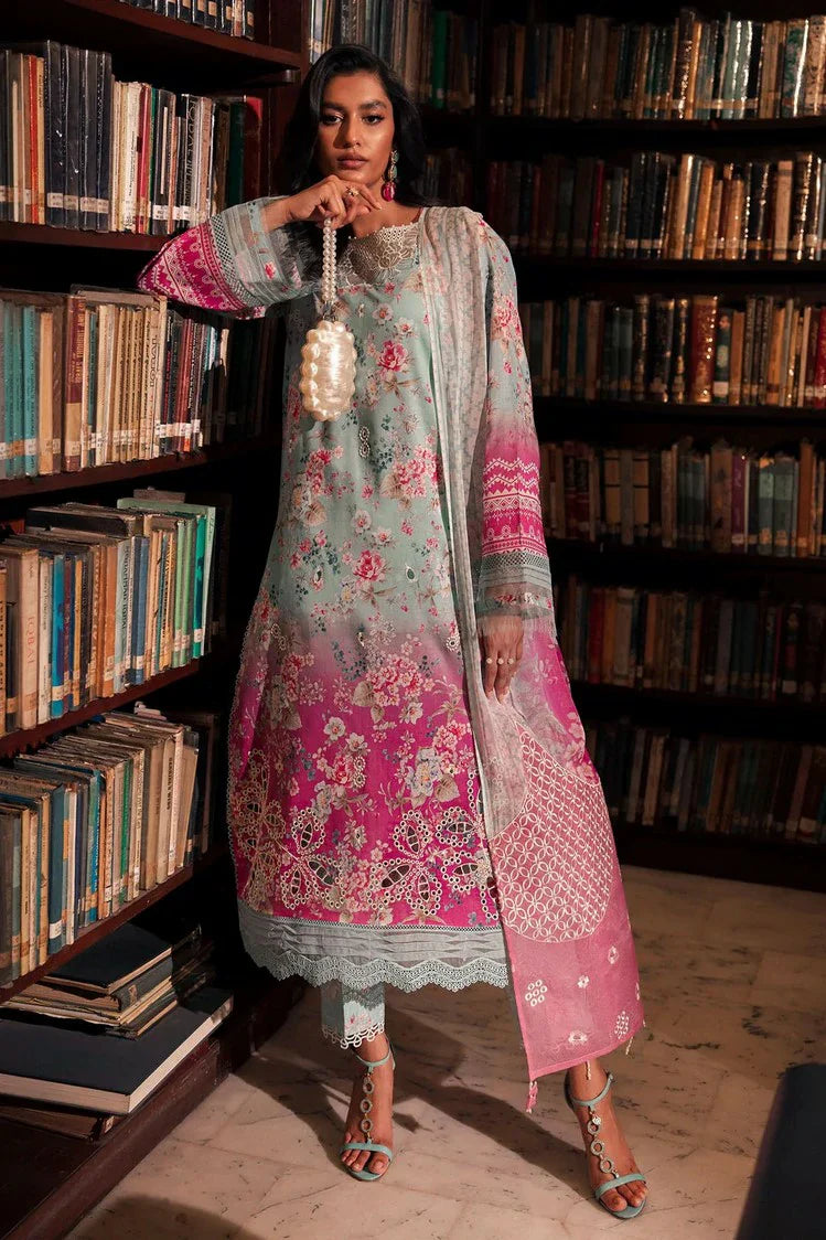 Picture of Nureh - Girl Glam Embroidered Lawn Collection Vol 1 - GL-16 - Unstitched - Available at Raja Sahib