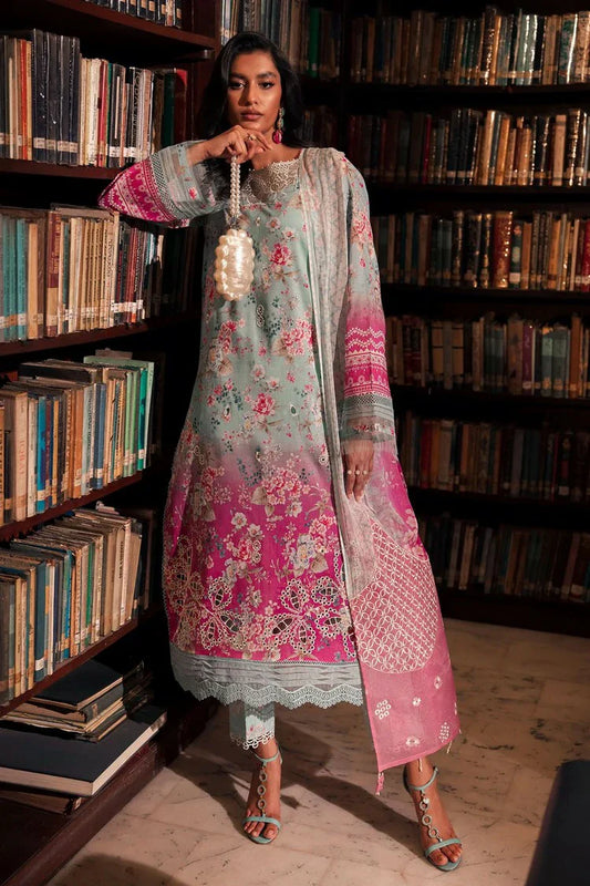 Picture of Nureh - Girl Glam Embroidered Lawn Collection Vol 1 - GL-16 - Unstitched - Available at Raja Sahib