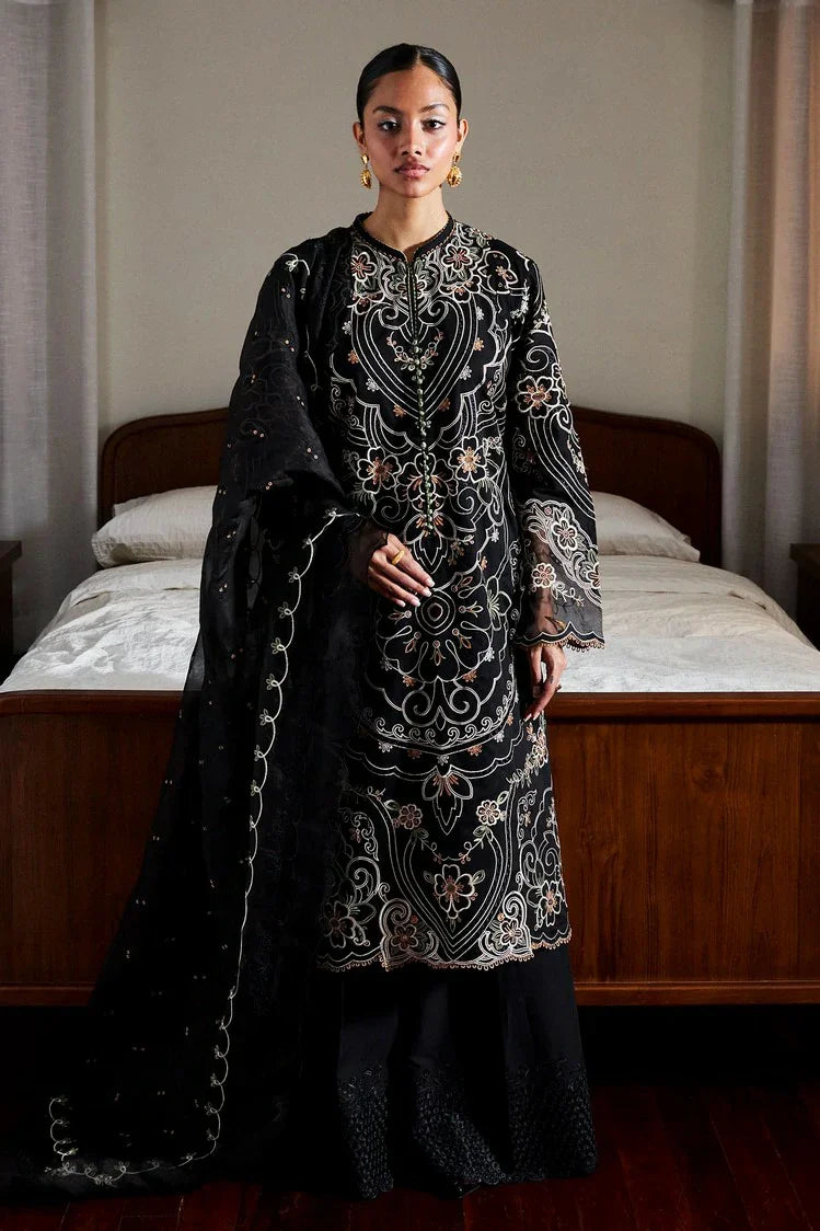 Picture of Zara Shahjahan - Satori Embroidered Lawn Collection - Shizumi-4A - Unstitched - Available at Raja Sahib