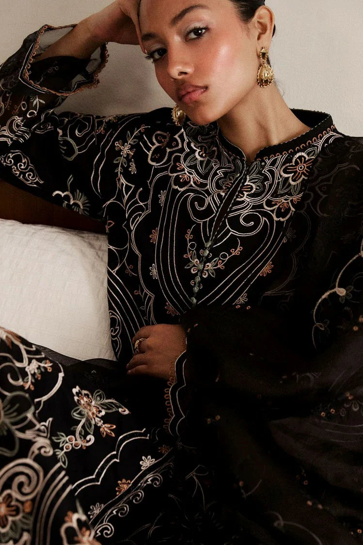 Picture of Zara Shahjahan - Satori Embroidered Lawn Collection - Shizumi-4A - Unstitched - Available at Raja Sahib