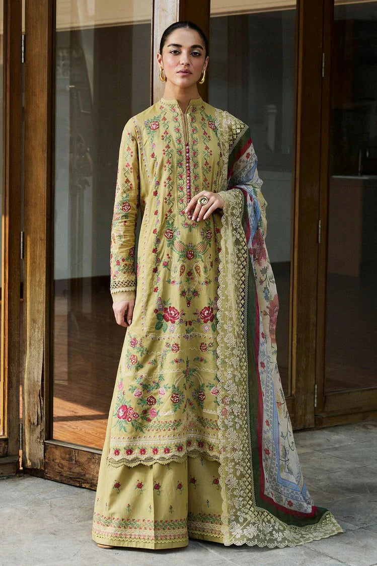 Picture of Zara Shahjahan - Satori Embroidered Lawn Collection - Hikari-7B - Unstitched - Available at Raja Sahib