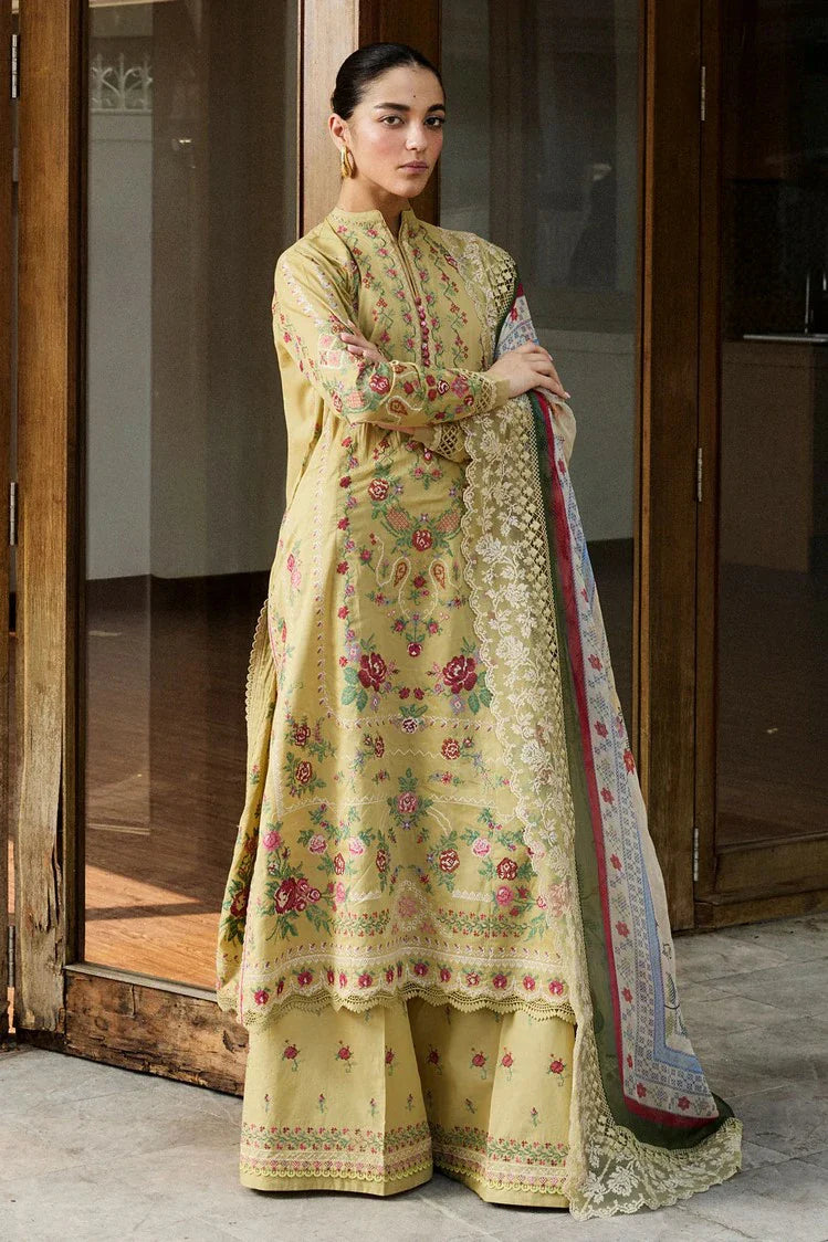 Picture of Zara Shahjahan - Satori Embroidered Lawn Collection - Hikari-7B - Unstitched - Available at Raja Sahib
