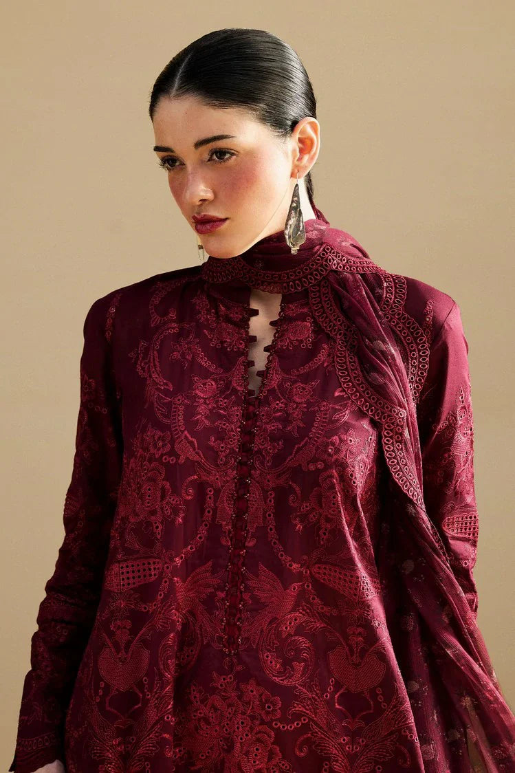 Picture of Zara Shahjahan - Satori Embroidered Lawn Collection - Sei-9A - Unstitched - Available at Raja Sahib