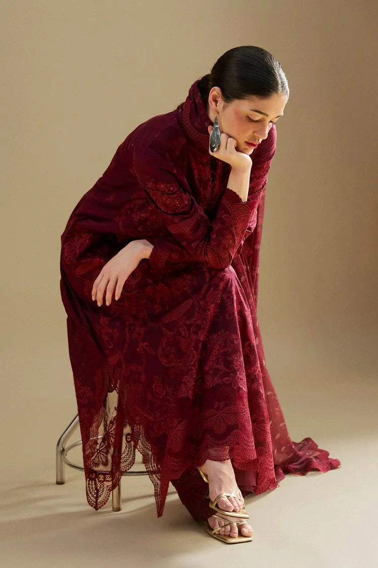 Picture of Zara Shahjahan - Satori Embroidered Lawn Collection - Sei-9A - Unstitched - Available at Raja Sahib