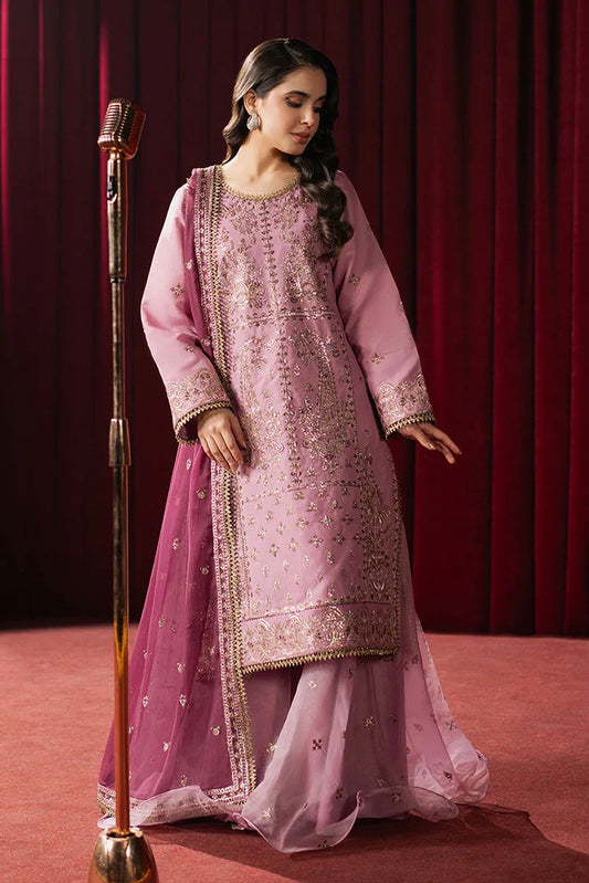 Picture of Asim Jofa - Premium Festive Collection - AJPF-14 EMBROIDERED SILK 3 PCS - Unstitched - Available at Raja Sahib