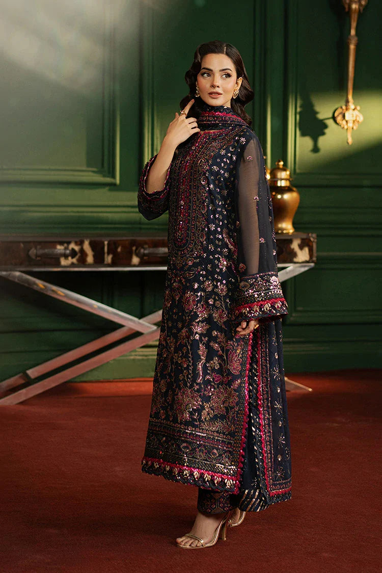 Picture of Asim Jofa - Premium Festive Collection - AJPF-17 EMBROIDERED CHIFFON 3 PCS - Unstitched - Available at Raja Sahib