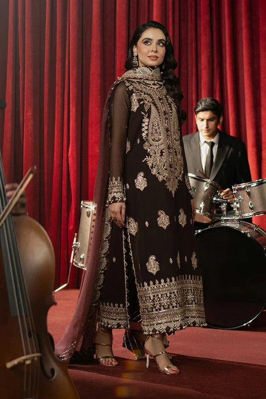 Picture of Asim Jofa - Premium Festive Collection - AJPF-02 EMBROIDERED CHIFFON 3 PCS - Unstitched - Available at Raja Sahib