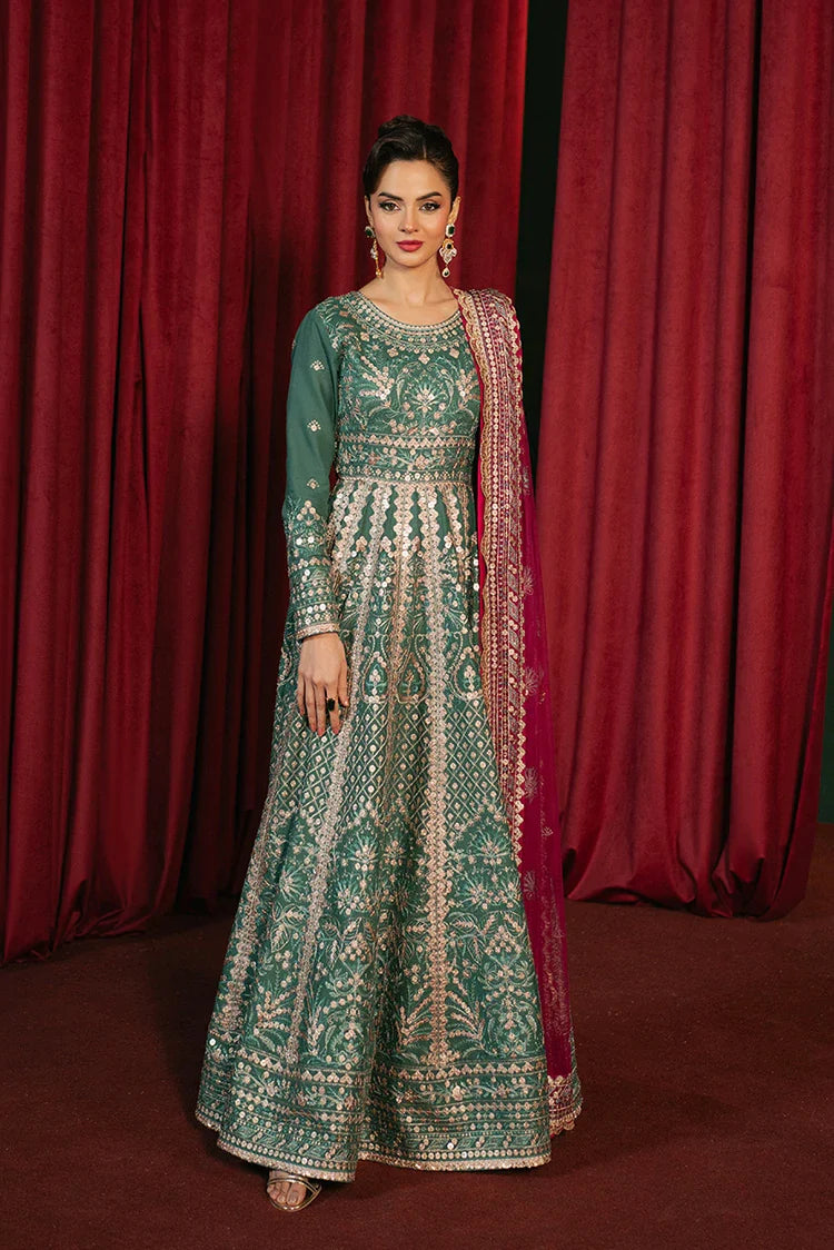 Picture of Asim Jofa - Premium Festive Collection - AJPF-31 EMBROIDERED LAWN SILK 3 PCS - Unstitched - Available at Raja Sahib