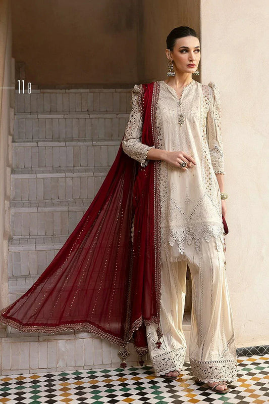 Picture of Maria B - Voyage A Luxe Luxury Lawn Collection - Design 11B - Unstitched - Available at Raja Sahib