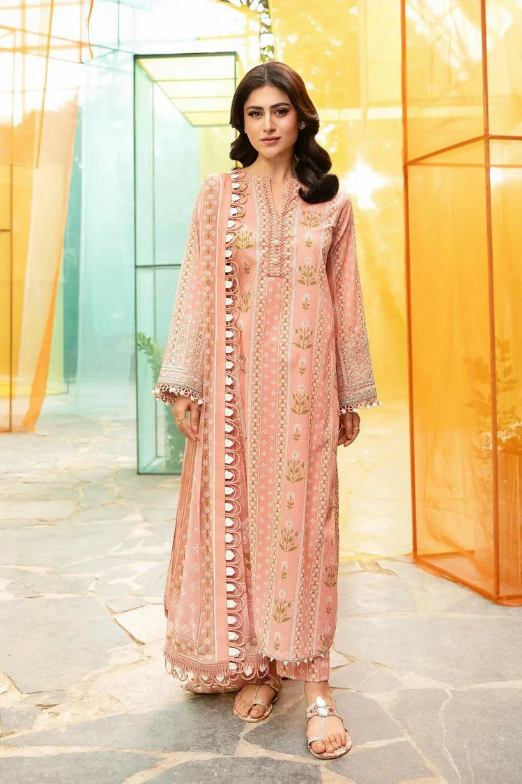 Picture of Maria B - M Basics Lawn Edition Vol 1 - Design 11B - Unstitched - Available at Raja Sahib