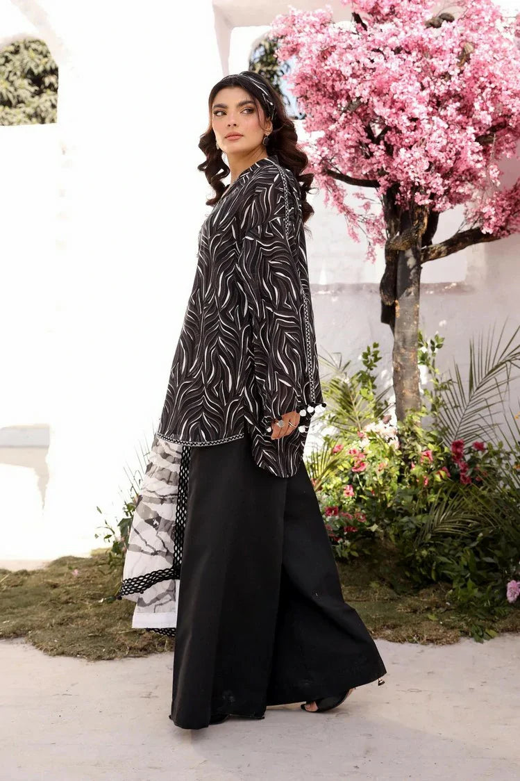 Picture of Maria B - M Basics Lawn Edition Vol 1 - Design 4B - Unstitched - Available at Raja Sahib