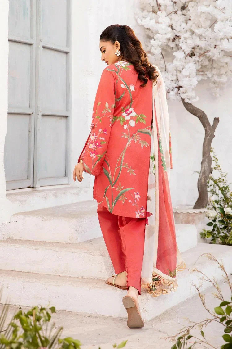 Picture of Maria B - M Basics Lawn Edition Vol 1 - Design 7B - Unstitched - Available at Raja Sahib