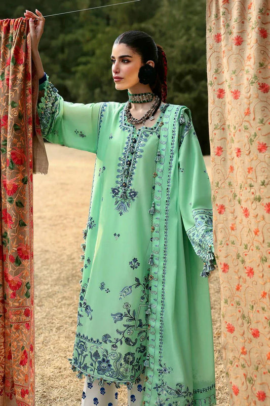 Picture of Zaha - Neelum Lawn Collection - ELAYA (ZL25-10 A) - Unstitched - Available at Raja Sahib