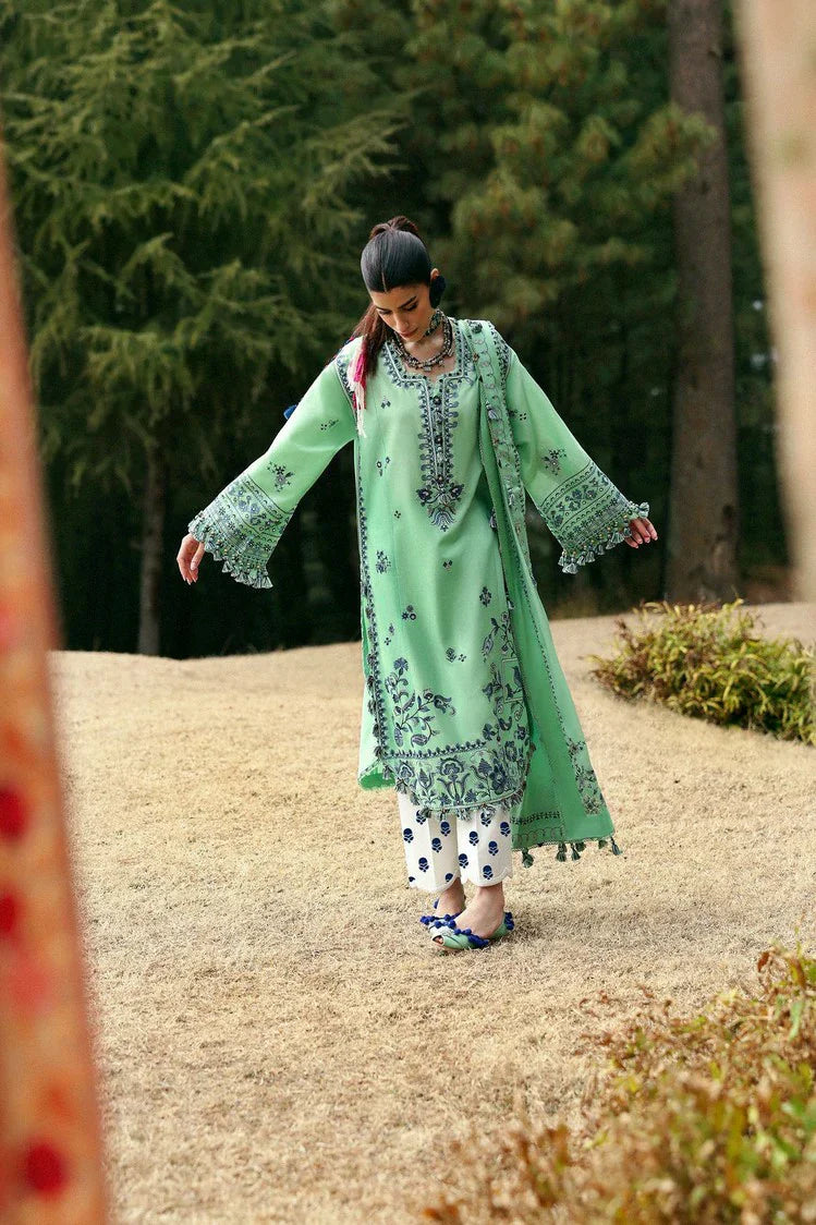 Picture of Zaha - Neelum Lawn Collection - ELAYA (ZL25-10 A) - Unstitched - Available at Raja Sahib