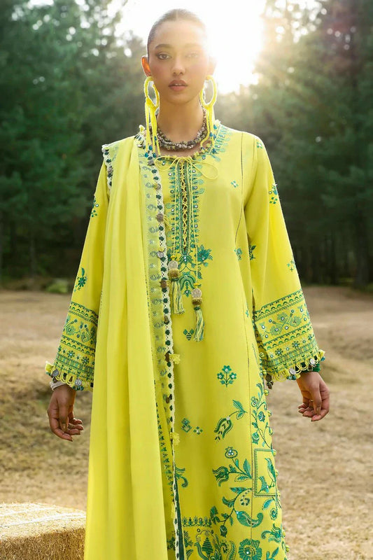 Picture of Zaha - Neelum Lawn Collection - ELAYA (ZL25-10 B) - Unstitched - Available at Raja Sahib