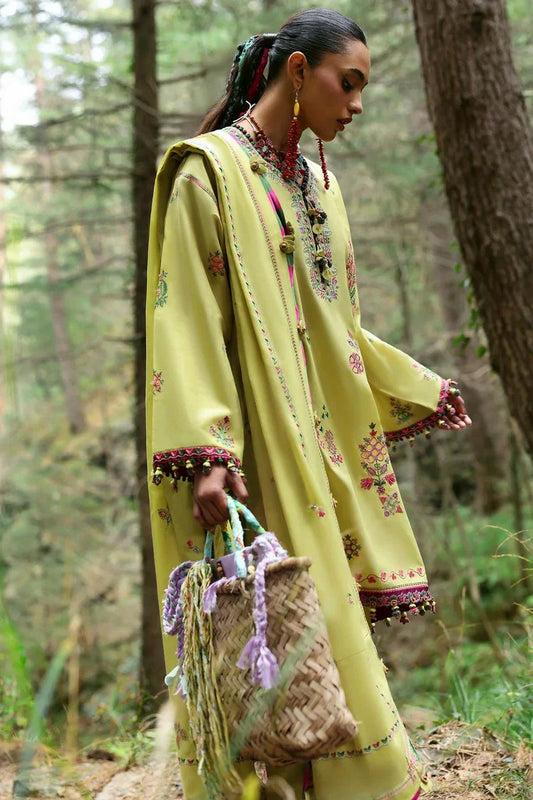 Picture of Zaha - Neelum Lawn Collection - RHEA (ZL25-14 B) - Unstitched - Available at Raja Sahib