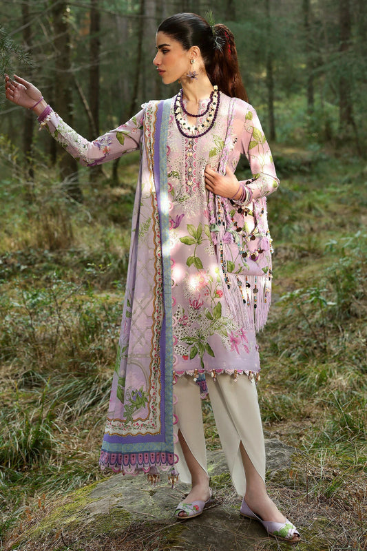 Picture of Zaha - Neelum Lawn Collection - ELARA (ZL25-02 A) - Unstitched - Available at Raja Sahib
