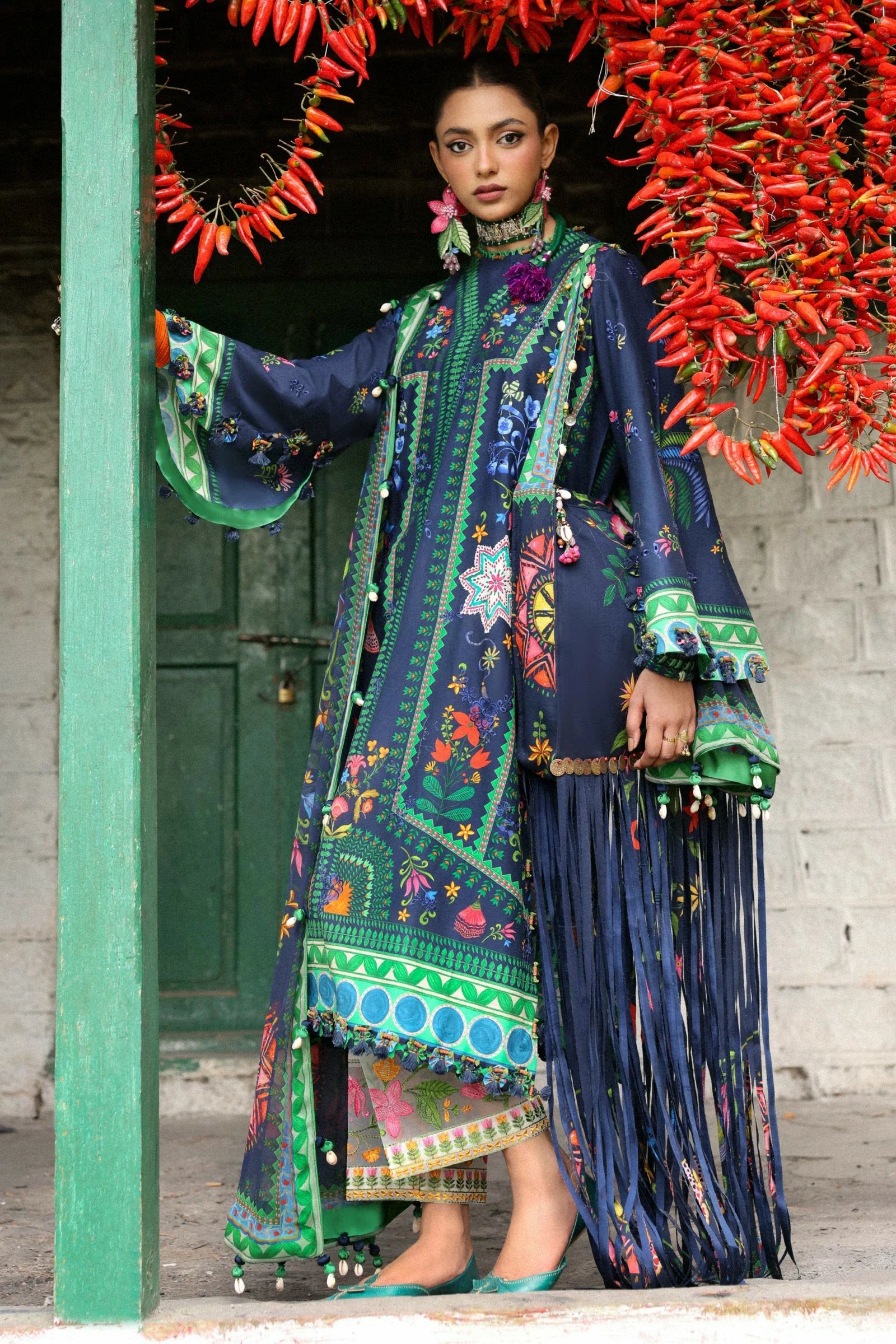 Picture of Zaha - Neelum Lawn Collection - AMANI (ZL25-06 B) - Unstitched - Available at Raja Sahib