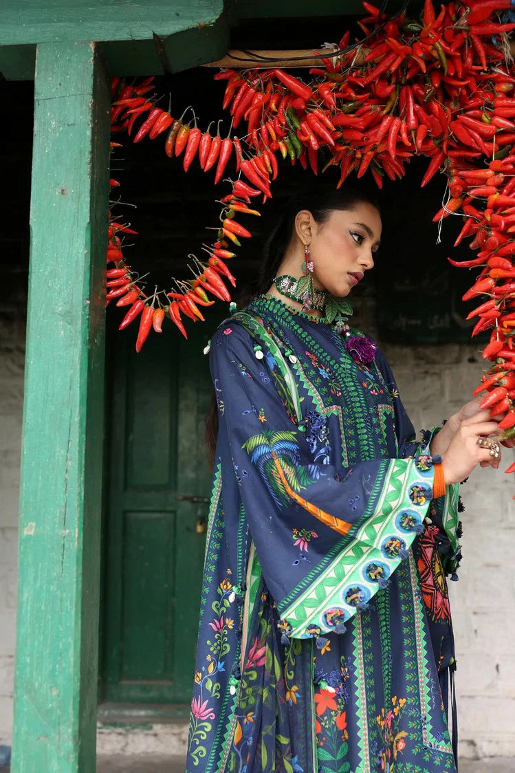 Picture of Zaha - Neelum Lawn Collection - AMANI (ZL25-06 B) - Unstitched - Available at Raja Sahib
