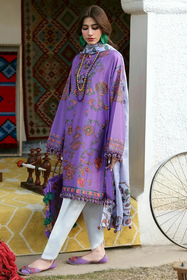 Picture of Zaha - Neelum Lawn Collection - ZARIAH (ZL25-09 A) - Unstitched - Available at Raja Sahib