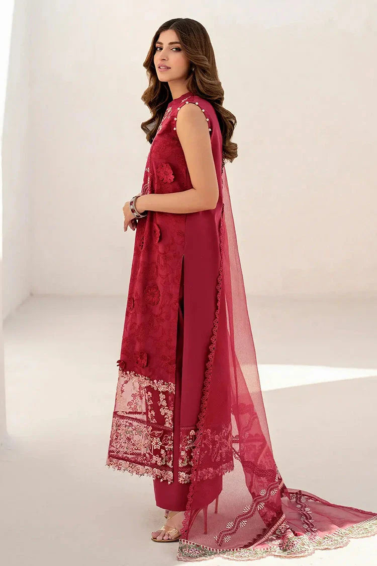 Picture of Asifa & Nabeel - Azalia Luxury Lawn Collection - Opium (AZL25-02) - Unstitched - Available at Raja Sahib