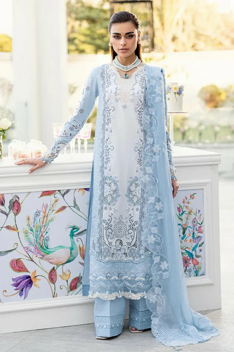 Picture of Qalamkar - The Eid Edit Chikankari - CS-01 Tasha - Unstitched - Available at Raja Sahib