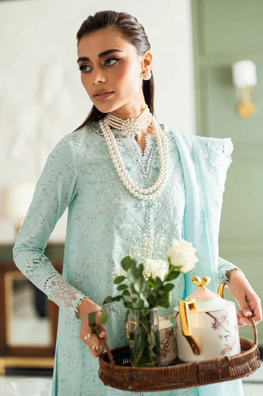 Picture of Qalamkar - The Eid Edit Chikankari - CS-06 NEESHA - Unstitched - Available at Raja Sahib