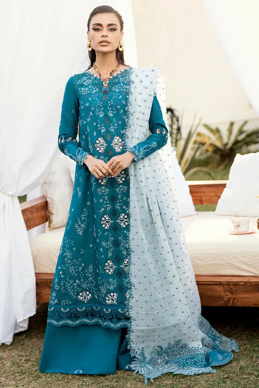 Picture of Qalamkar - The Eid Edit Chikankari - CS-07 ALYANA - Unstitched - Available at Raja Sahib