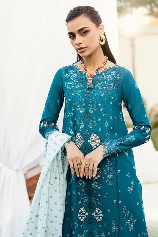 Picture of Qalamkar - The Eid Edit Chikankari - CS-07 ALYANA - Unstitched - Available at Raja Sahib