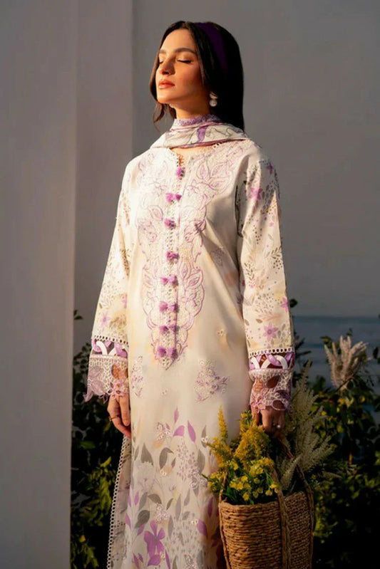 Picture of Aabyaan - Shezlin Chikankari Ramadan Edit - NERGIS (AR-13) - Unstitched - Available at Raja Sahib