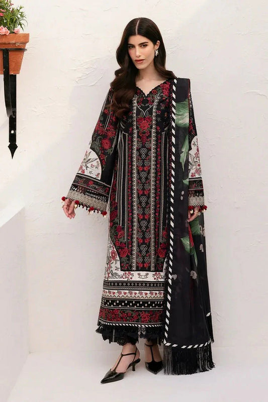 Picture of Baroque - Eid Lawn Collection - EMBROIDERED LAWN EL-D01 - Unstitched - Available at Raja Sahib