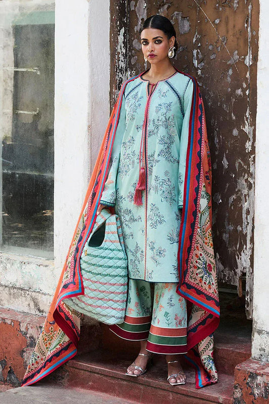 Picture of Hussain Rehar - Jugnu Spring Summer Edit - 03 Neelum - Unstitched - Available at Raja Sahib