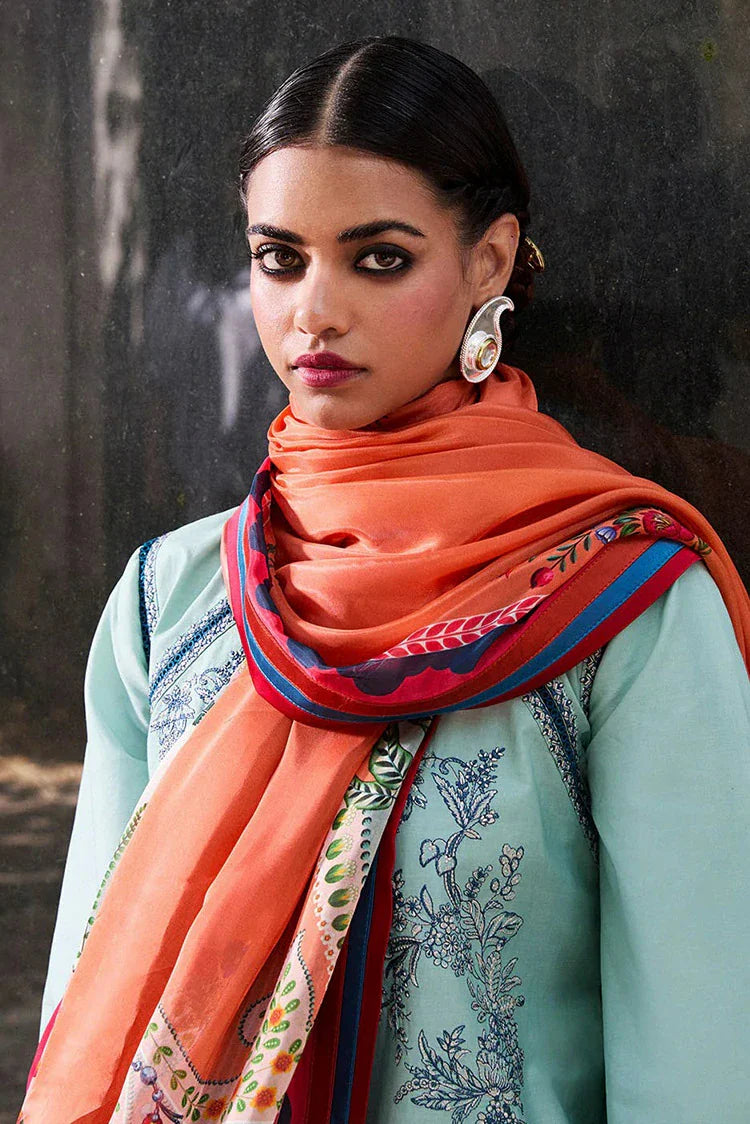 Picture of Hussain Rehar - Jugnu Spring Summer Edit - 03 Neelum - Unstitched - Available at Raja Sahib