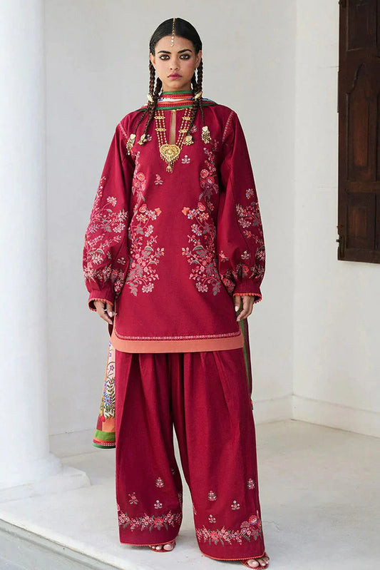 Picture of Hussain Rehar - Jugnu Spring Summer Edit - 06 Kunar - Unstitched - Available at Raja Sahib