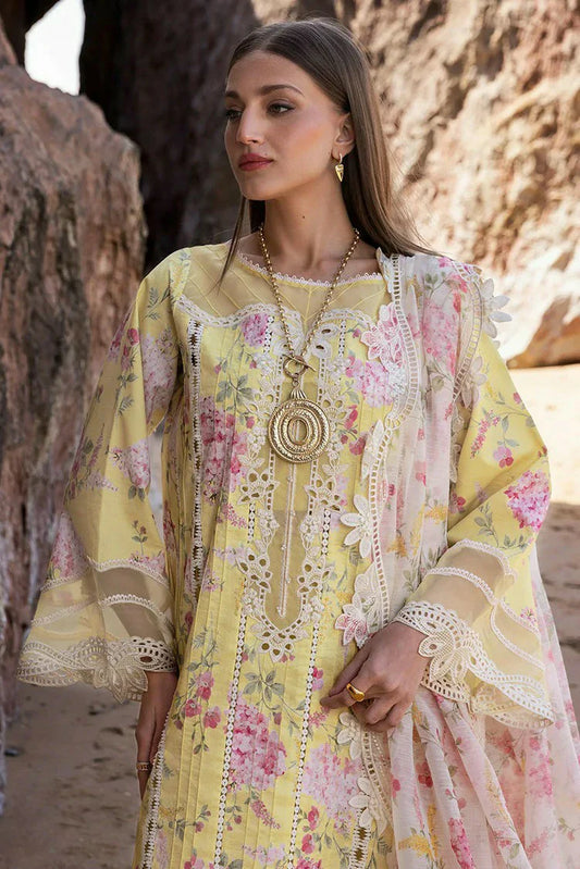 Picture of Crimson - Flow Lawn Collection - Who'S That Girl-D3A - Unstitched - Available at Raja Sahib