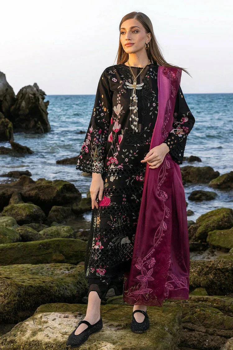 Picture of Crimson - Flow Lawn Collection - Bloom Bold-D4B - Unstitched - Available at Raja Sahib