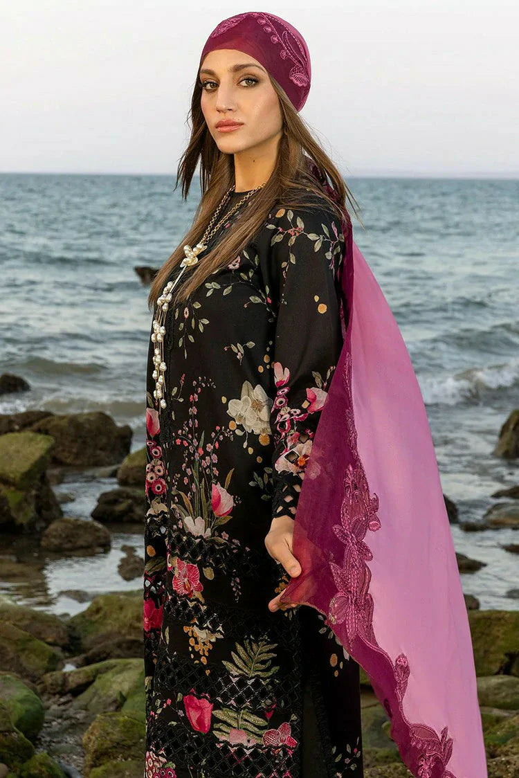 Picture of Crimson - Flow Lawn Collection - Bloom Bold-D4B - Unstitched - Available at Raja Sahib