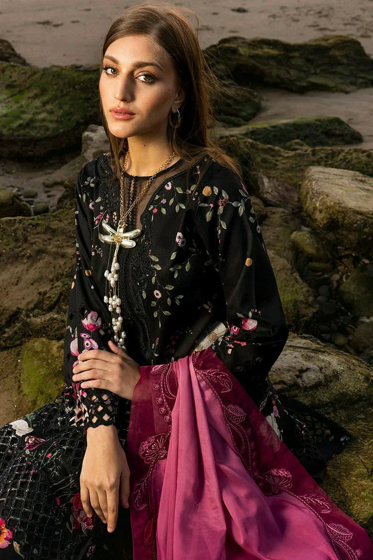 Picture of Crimson - Flow Lawn Collection - Bloom Bold-D4B - Unstitched - Available at Raja Sahib