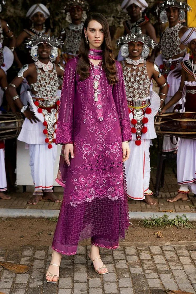 Picture of Mushq - Manaram Luxury Lawn Collection - 05 Eternal Beat - Unstitched - Available at Raja Sahib