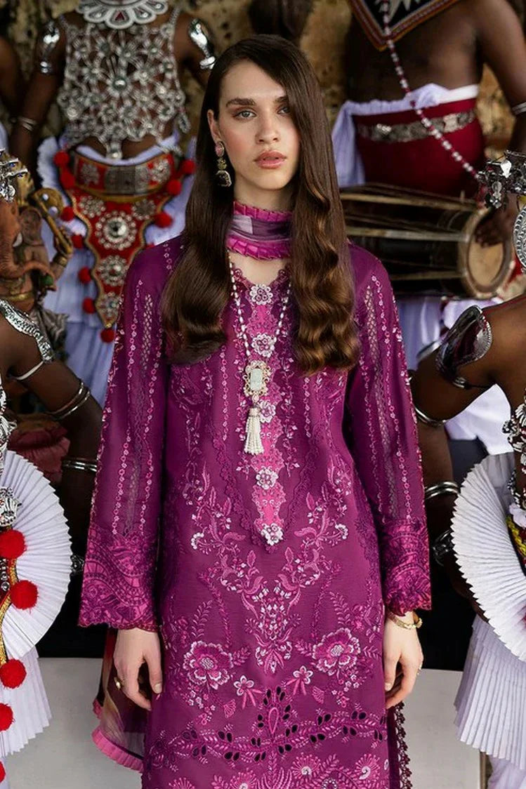 Picture of Mushq - Manaram Luxury Lawn Collection - 05 Eternal Beat - Unstitched - Available at Raja Sahib