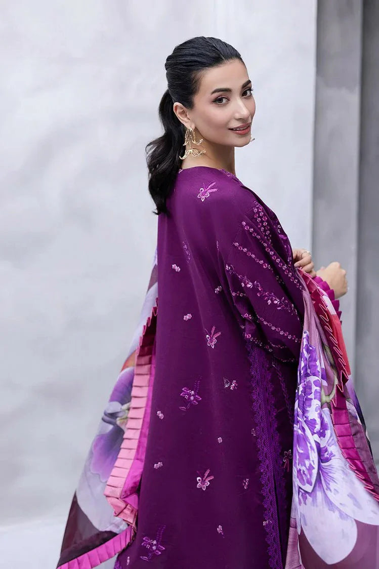 Picture of Mushq - Manaram Luxury Lawn Collection - 05 Eternal Beat - Unstitched - Available at Raja Sahib