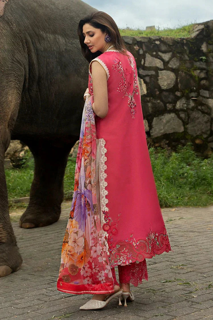 Picture of Mushq - Manaram Luxury Lawn Collection - 06 Eternal Radiance - Unstitched - Available at Raja Sahib
